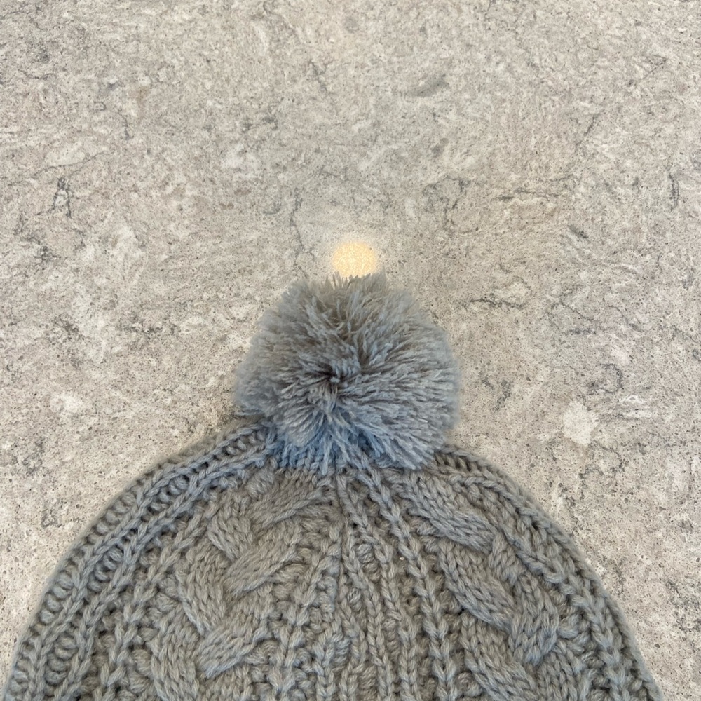 Baltimore Ravens NFL Gray Knit Beanie with Logo - Picture 3 of 6
